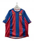 NIKEナイキ）の古着「レプリカ ユニフォーム Tシャツ」｜ボルドー×ネイビー