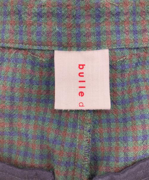 bulle de savon（ビュル デ サボン）bulle de savon (ビュル デ サボン) タックパンツ グリーン サイズ:FREE 未使用品の古着・服飾アイテム