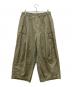 ichi（イチ）の古着「ヒザデルワイドパンツ」｜カーキ