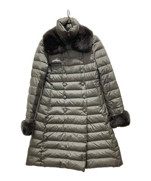 UNITED ARROWS TOKYO（ユナイテッドアローズトウキョウ）UNITED ARROWS TOKYO (ユナイテッドアローズトウキョウ) UAB N レッキス ロング ダウンジャケット オリーブ サイズ:Mの古着・服飾アイテム