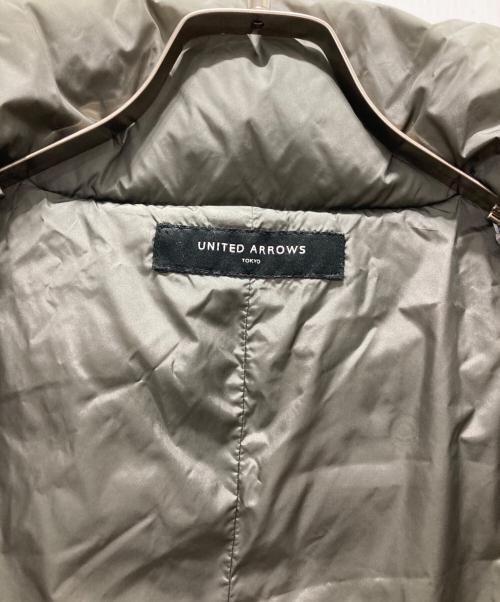 UNITED ARROWS TOKYO（ユナイテッドアローズトウキョウ）UNITED ARROWS TOKYO (ユナイテッドアローズトウキョウ) UAB N レッキス ロング ダウンジャケット オリーブ サイズ:Mの古着・服飾アイテム