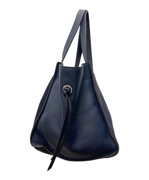 J&M DAVIDSON（ジェイ＆エム デヴィッドソン）J&M DAVIDSON (ジェイ＆エム デヴィッドソン) デニムハンドバッグ インディゴの古着・服飾アイテム