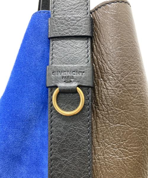 GIVENCHY（ジバンシィ）GIVENCHY (ジバンシィ) GVバゲット ワンショルダーバッグ ブルーの古着・服飾アイテム