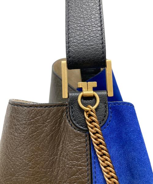 GIVENCHY（ジバンシィ）GIVENCHY (ジバンシィ) GVバゲット ワンショルダーバッグ ブルーの古着・服飾アイテム