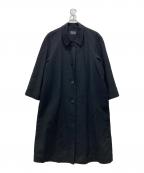 BELTA BUONOベルタ・ボーノ）の古着「カシミヤ ステンカラーコート」｜ブラック