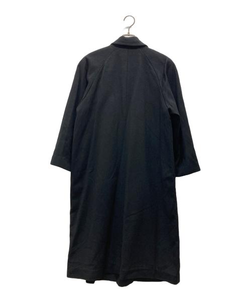 BELTA BUONO（ベルタ・ボーノ）BELTA BUONO (ベルタボーノ) カシミヤ ステンカラーコート ブラック サイズ:11の古着・服飾アイテム