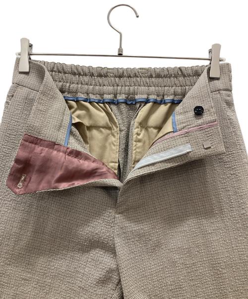 PAUL SMITH（ポールスミス）PAUL SMITH (ポールスミス) ウールシアサッカーシングル2Bセットアップスーツ ベージュ サイズ:Mの古着・服飾アイテム