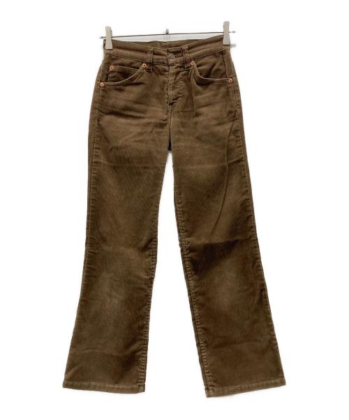 LEVI'S（リーバイス）LEVI'S (リーバイス) フランス製コーデュロイパンツ ブラウン サイズ:W25の古着・服飾アイテム