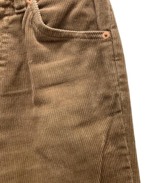 LEVI'S（リーバイス）LEVI'S (リーバイス) フランス製コーデュロイパンツ ブラウン サイズ:W25の古着・服飾アイテム