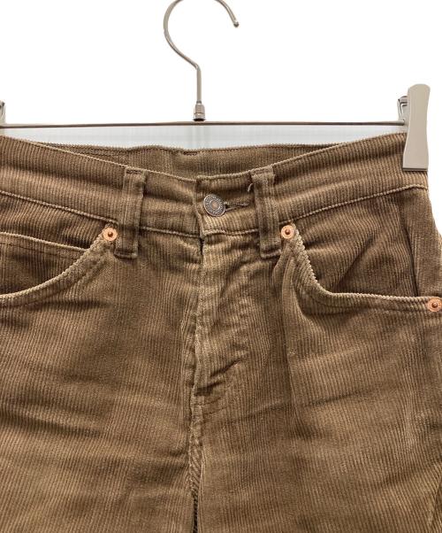 LEVI'S（リーバイス）LEVI'S (リーバイス) フランス製コーデュロイパンツ ブラウン サイズ:W25の古着・服飾アイテム