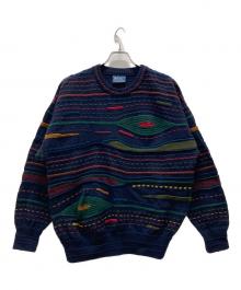 limnos（リムノス）の古着「3Dニット」｜ネイビー