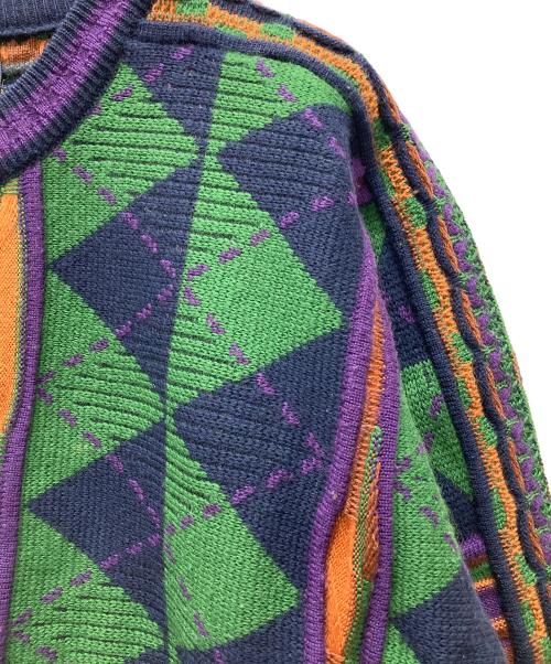 limnos（リムノス）limnos (リムノス) 3Dニット マルチカラー サイズ:Lの古着・服飾アイテム