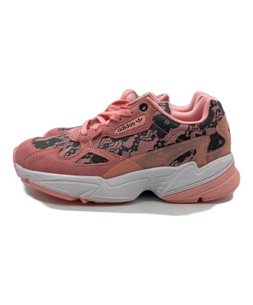 adidas（アディダス）adidas (アディダス) falcon ピンク サイズ:23の古着・服飾アイテム