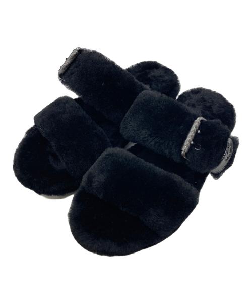 UGG（アグ）UGG (アグ) Fuzz Yeah ブラック サイズ:23の古着・服飾アイテム
