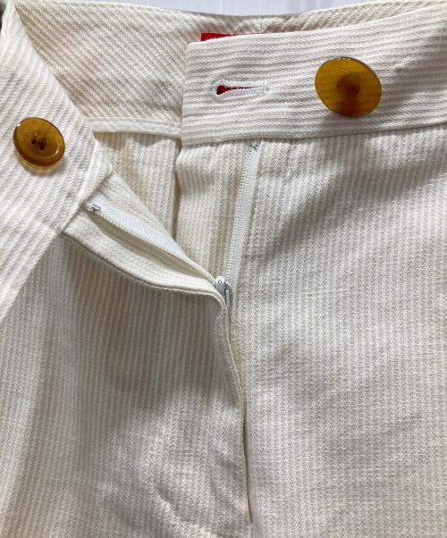 Vivienne Westwood RED LABEL（ヴィヴィアンウエストウッドレッドレーベル）Vivienne Westwood RED LABEL (ヴィヴィアンウエストウッドレッドレーベル) スラックス ホワイト サイズ:1の古着・服飾アイテム