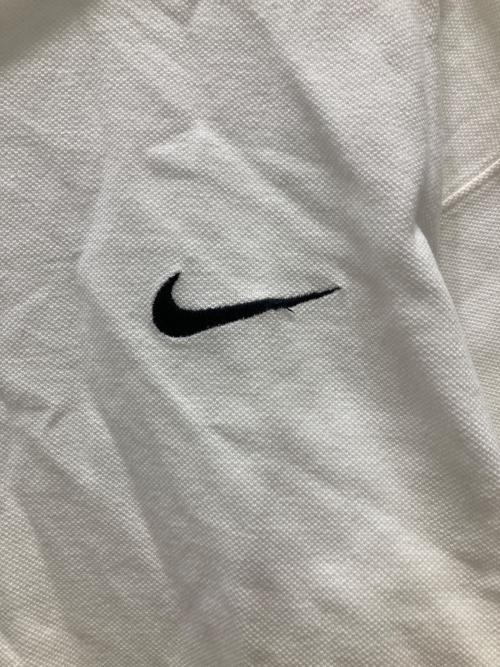 NIKE（ナイキ）NIKE (ナイキ) 90sポロシャツ ホワイト サイズ:Mの古着・服飾アイテム