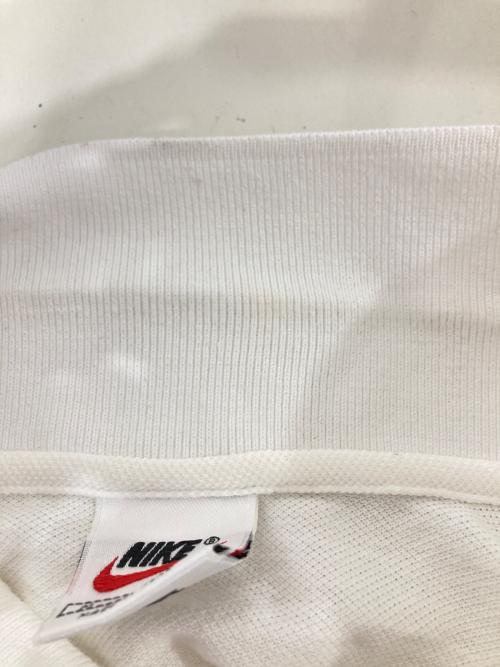 NIKE（ナイキ）NIKE (ナイキ) 90sポロシャツ ホワイト サイズ:Mの古着・服飾アイテム