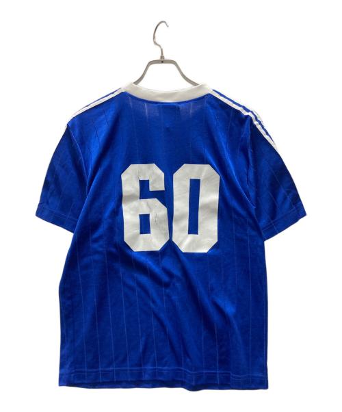 adidas（アディダス）adidas (アディダス) 90sゲームシャツ ブルー サイズ:Sの古着・服飾アイテム