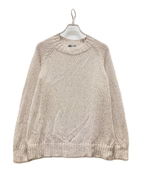 Max Mara WEEK END LINE（マックスマーラ ウイークエンドライン）Max Mara WEEK END LINE (マックスマーラ ウイークエンドライン) コットンニット グレー サイズ:Mの古着・服飾アイテム