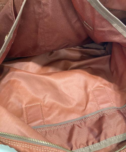 MOSCHINO（モスキーノ）MOSCHINO (モスキーノ) ボストンバッグ ブラウンの古着・服飾アイテム