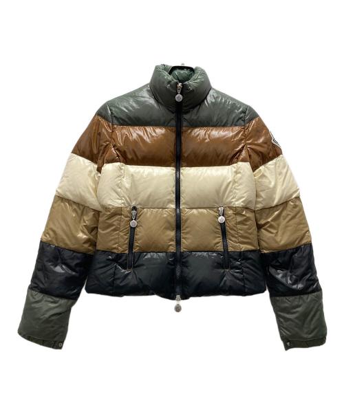 MONCLER（モンクレール）MONCLER (モンクレール) ダウンジャケット マルチカラー サイズ:1の古着・服飾アイテム