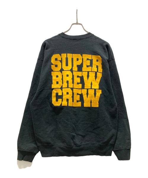 FRUIT OF THE LOOM（フルーツオブザルーム）FRUIT OF THE LOOM (フルーツオブザルーム) 90sプリントクルーネックスウェット グレー サイズ:Lの古着・服飾アイテム