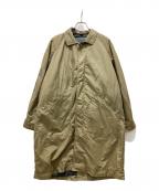 mont-bellモンベル）の古着「ライナー付ステンカラーコート」｜ベージュ