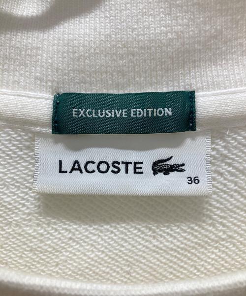 LACOSTE（ラコステ）LACOSTE (ラコステ) ポロスウェット ベージュ サイズ:36の古着・服飾アイテム