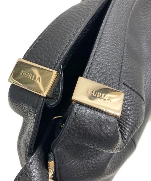 FURLA（フルラ）FURLA (フルラ) エリザベス 2WAYバッグ ブラックの古着・服飾アイテム