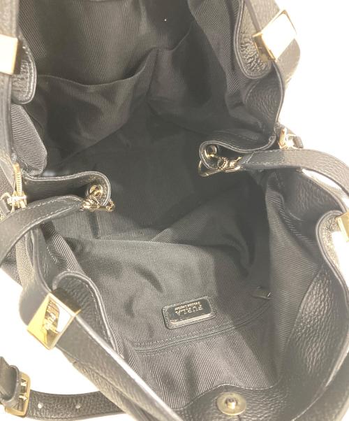 FURLA（フルラ）FURLA (フルラ) エリザベス 2WAYバッグ ブラックの古着・服飾アイテム