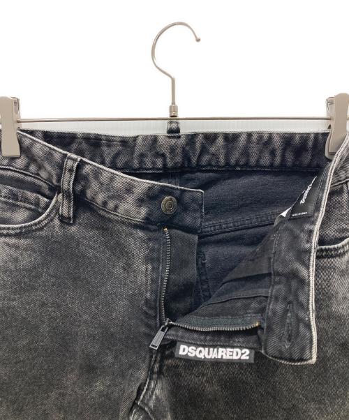 DSQUARED2（ディースクエアード）DSQUARED2 (ディースクエアード) デニムパンツ ブラック サイズ:38の古着・服飾アイテム