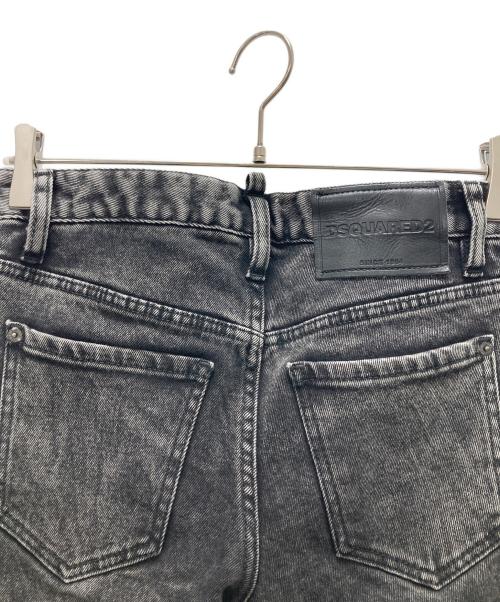 DSQUARED2（ディースクエアード）DSQUARED2 (ディースクエアード) デニムパンツ ブラック サイズ:38の古着・服飾アイテム