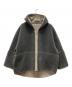 Risley（リズレー）の古着「リバーシブルフェイクムートンフードコート」｜グレー