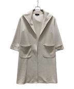 UNTITLEDアンタイトル）の古着「スムージークッション フーデットコート」｜ピンク