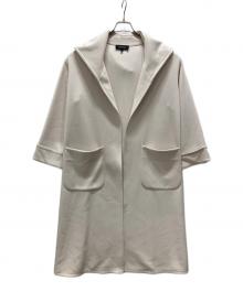 UNTITLED（アンタイトル）の古着「スムージークッション フーデットコート」｜ピンク