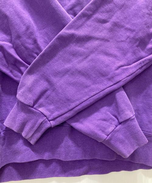 Champion（チャンピオン）Champion (チャンピオン) USA製ロゴ刺繍スウェット パープル サイズ:Lの古着・服飾アイテム