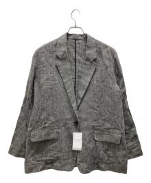 Spick and Span（スピック＆スパン）の古着「リネンエアリージャケット」｜グレー