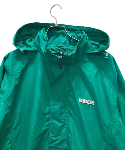 CHAPS RALPH LAUREN（チャップス ラルフローレン）CHAPS RALPH LAUREN (チャップス ラルフローレン) アノラックパーカー グリーン サイズ:Mの古着・服飾アイテム