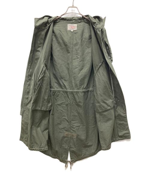 AVIREX（アヴィレックス）AVIREX (アヴィレックス) モッズコート グリーン サイズ:XLの古着・服飾アイテム