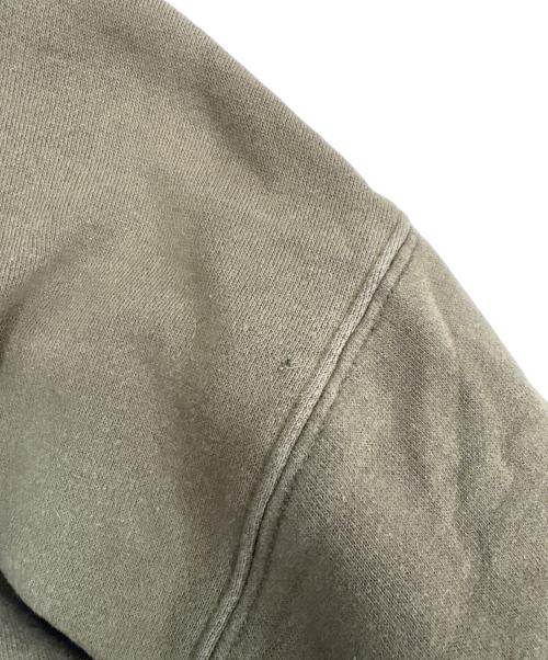 stussy（ステューシー）stussy (ステューシー) ロゴプリントスウェット カーキ サイズ:Mの古着・服飾アイテム