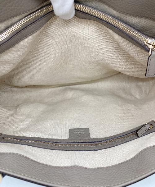 GUCCI（グッチ）GUCCI (グッチ) ソーホー ワーキングトート ベージュの古着・服飾アイテム