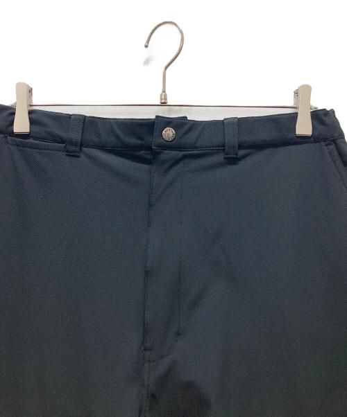 THE NORTHFACE PURPLELABEL（ザ・ノースフェイス パープルレーベル）THE NORTHFACE PURPLELABEL (ザ・ノースフェイス パープルレーベル) ストレッチツイル ワイドテーパードパンツ ブラック サイズ:34の古着・服飾アイテム