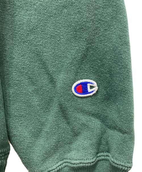 Champion REVERSE WEAVE（チャンピオン リバース ウィーブ）Champion REVERSE WEAVE (チャンピオン リバース ウィーブ) スウェット グリーン サイズ:Mの古着・服飾アイテム