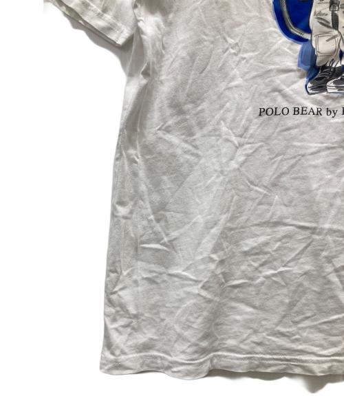 POLO RALPH LAUREN（ポロ・ラルフローレン）POLO RALPH LAUREN (ポロ・ラルフローレン) ポロベアプリントTシャツ ホワイト サイズ:170の古着・服飾アイテム