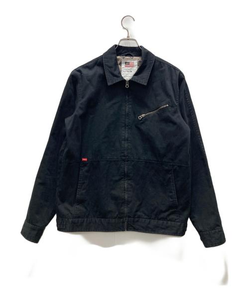 HUF（ハフ）HUF (ハフ) ジップジャケット ブラック サイズ:Mの古着・服飾アイテム