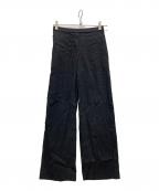 theoryセオリー）の古着「ECO CRUNCH WASH WIDE PULL ON N」｜ブラック