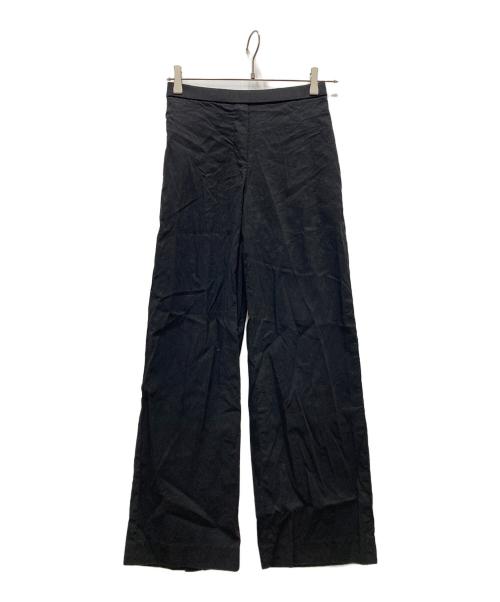 theory（セオリー）theory (セオリー) ECO CRUNCH WASH WIDE PULL ON N ブラック サイズ:XSの古着・服飾アイテム