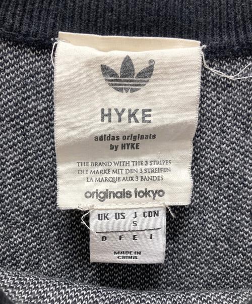 adidas（アディダス）adidas (アディダス) HYKE (ハイク) 半袖ニット ブラック サイズ:Sの古着・服飾アイテム