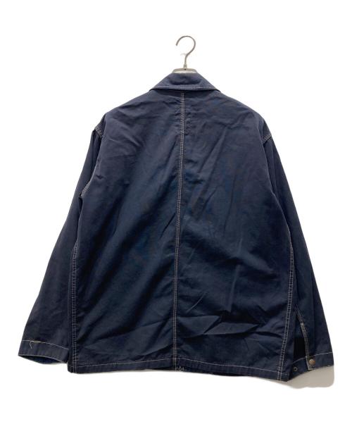 VALENTINO（ヴァレンティノ）VALENTINO (ヴァレンティノ) イタリア製ワークジャケット ネイビー サイズ:Lの古着・服飾アイテム