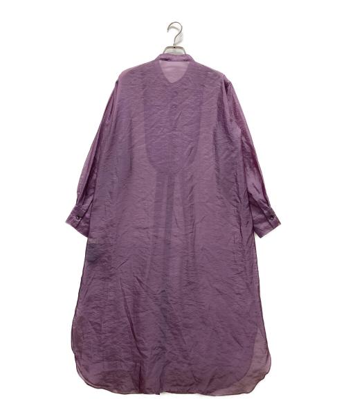 PUBLIC TOKYO（パブリックトウキョウ）PUBLIC TOKYO (パブリックトウキョウ) シャツワンピース パープル サイズ:Fの古着・服飾アイテム